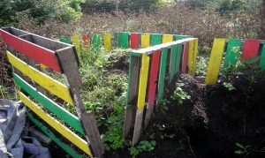 Pallet Compost Bin