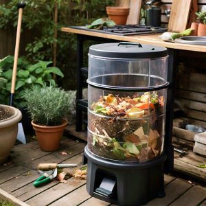 compost bin: tumbler bin